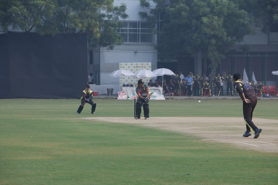 Match 7 - Doxa Devils won by 5 Wickets (Group A)<br>
1st Innings --> Doxa Panthers - 103/9 in 20 Overs<br>
2nd Innings --> Doxa Devils - 104/5 in 16 overs<br>
<br>
Kapil Manglani was the Player of the Match with his 6 wickets. The Panthers finished their innings at 103/9 which is chased down by the Devils fairly easily. The Devils have now won both their matches, but the Panthers stand at 0 points with no wins and are virtually out of the tournament. Soubhagya Mohan Kala was the top scorer for the Devils.<br>
<br>
- SPA Magic Man of the Match: Kapil Manglani<br>
- HAVELLS Maximum Sixes: Amarjit<br>
- Hello Rice Best Fielder: Praful Chauhan<br>
- Supa Corn Maximum Wickets: Kapil Manglani<br>
- Injla Economical Bowler: Praful Chauhan