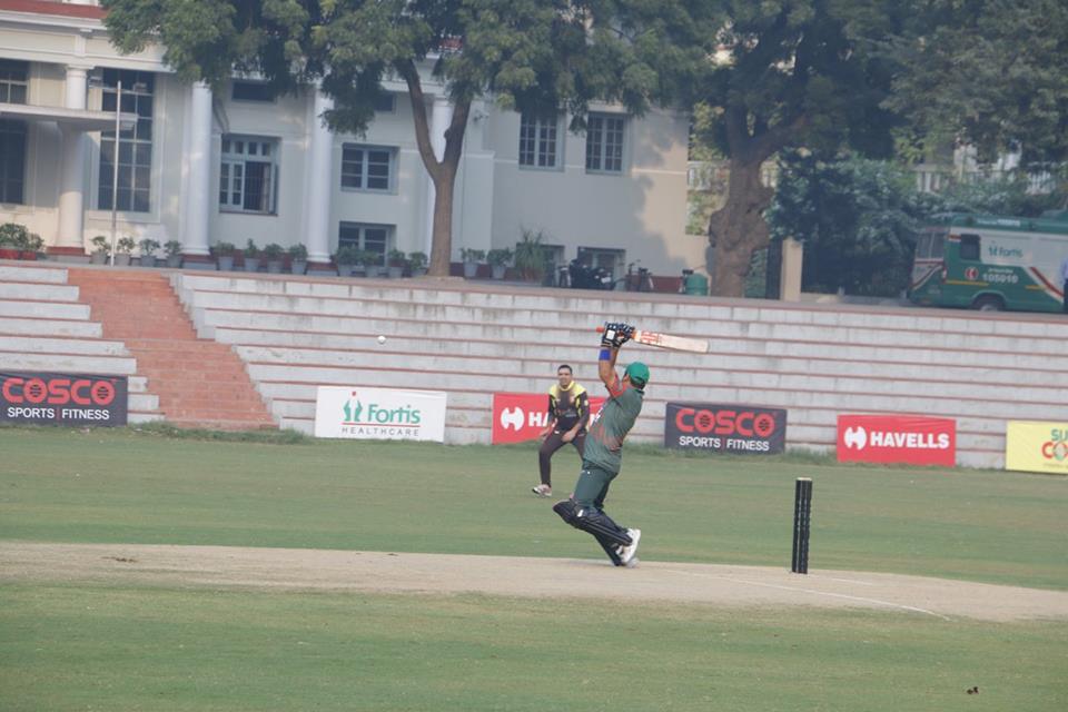 Match 7 - Doxa Devils won by 5 Wickets (Group A)<br>
1st Innings --> Doxa Panthers - 103/9 in 20 Overs<br>
2nd Innings --> Doxa Devils - 104/5 in 16 overs<br>
<br>
Kapil Manglani was the Player of the Match with his 6 wickets. The Panthers finished their innings at 103/9 which is chased down by the Devils fairly easily. The Devils have now won both their matches, but the Panthers stand at 0 points with no wins and are virtually out of the tournament. Soubhagya Mohan Kala was the top scorer for the Devils.<br>
<br>
- SPA Magic Man of the Match: Kapil Manglani<br>
- HAVELLS Maximum Sixes: Amarjit<br>
- Hello Rice Best Fielder: Praful Chauhan<br>
- Supa Corn Maximum Wickets: Kapil Manglani<br>
- Injla Economical Bowler: Praful Chauhan