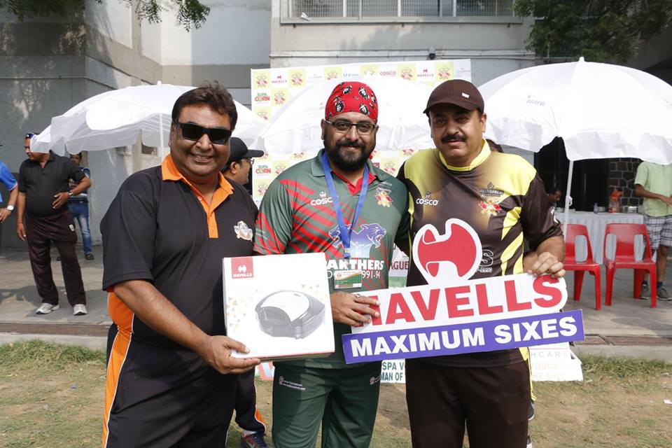 Match 7 - Doxa Devils won by 5 Wickets (Group A)<br>
1st Innings --> Doxa Panthers - 103/9 in 20 Overs<br>
2nd Innings --> Doxa Devils - 104/5 in 16 overs<br>
<br>
Kapil Manglani was the Player of the Match with his 6 wickets. The Panthers finished their innings at 103/9 which is chased down by the Devils fairly easily. The Devils have now won both their matches, but the Panthers stand at 0 points with no wins and are virtually out of the tournament. Soubhagya Mohan Kala was the top scorer for the Devils.<br>
<br>
- SPA Magic Man of the Match: Kapil Manglani<br>
- HAVELLS Maximum Sixes: Amarjit<br>
- Hello Rice Best Fielder: Praful Chauhan<br>
- Supa Corn Maximum Wickets: Kapil Manglani<br>
- Injla Economical Bowler: Praful Chauhan