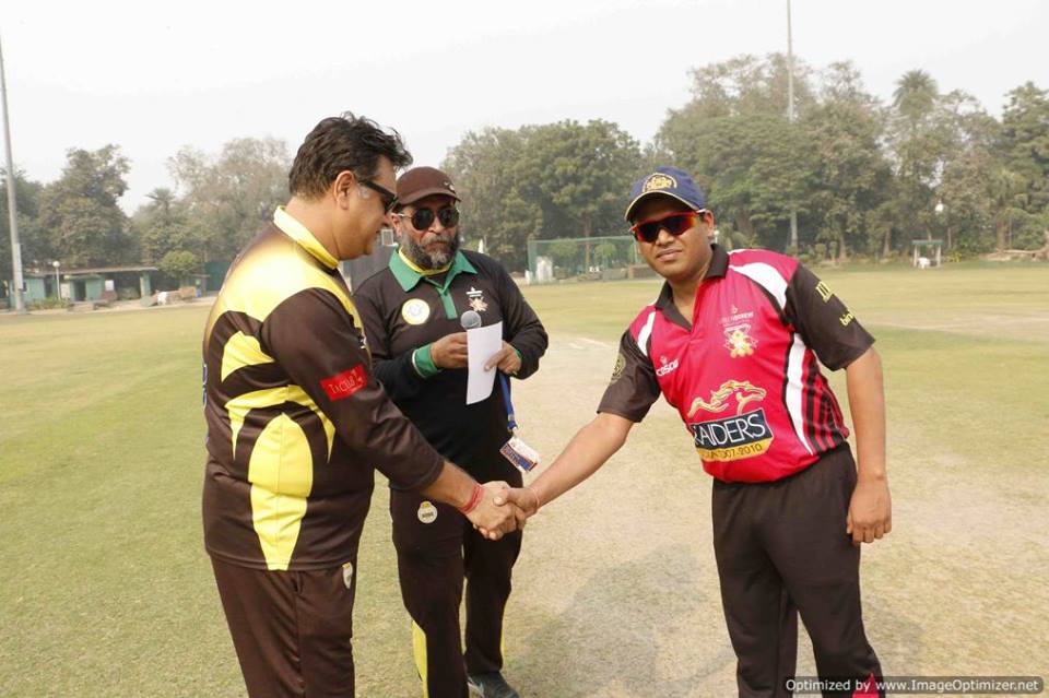 Semi-Final 2 - Doxa Raiders vs Doxa Devils<br>
1st Innings -> Doxa Raiders -  205/4 in 20.0 overs<br>
2nd Innings -> Doxa Devils - 108/10 in 14.4 overs<br>
<br>
Officially the 3rd highest total of the tournament, the Brats scored 205 in the first innings of the 2nd Semi-Final, thanks mainly to Karan Trivedi's exceptionally aggressive innings and Ritesh Gupta's fast paced knock. Both of them got a half-century (Scorecard). The Devils' innings started well,thanks to Prafull Chauhan's quick half-century, but collapsed very quickly thereafter. <br>
<br>
- Delhi Test House Man of the Match : Karan Trivedi<br>
- HAVELLS Maximum Sixes : Karan Trivedi<br>
- Hello Rice Best Fielder : Rachit Dewan<br>
- Supa Corn Maximum Wickets : Rahul Baweja<br>
- Injla Economical Bowler : Manish Agarwal<br>
<br>
With only one match to go, as of after the semi-finals, the top 5 all-rounders in the tournament are lead by players of the Raiders and the Knights. Rahul Baweja (Raiders) and Karan Trivedi (Raiders) lead with 524 and 473 points respectively. <br>
<br>
In the top Batsmen stats, Vishal Kapoor (Knights), Ritesh Gupta (Raiders) and Karan Trivedi (Raiders) are 1-2-3 with 309, 281 and 255 points respectively. <br>
<br>
Whereas in the top bowlers stat, Rahul Baweja (Raiders) leads with 360 points, next is Kapil Manglani (Devils) with 332 and third is Sameer Chaudhry (Raiders) with 287 points. There is a lot to achieve in the individual stats. <br>
<br>
The Final would be held on the 20th of November at the St. Xaviers School. <br>
<br>
The Final - Doxa Knights vs Doxa Raiders<br>
<br>
Wish you a great Sporting Weekend!