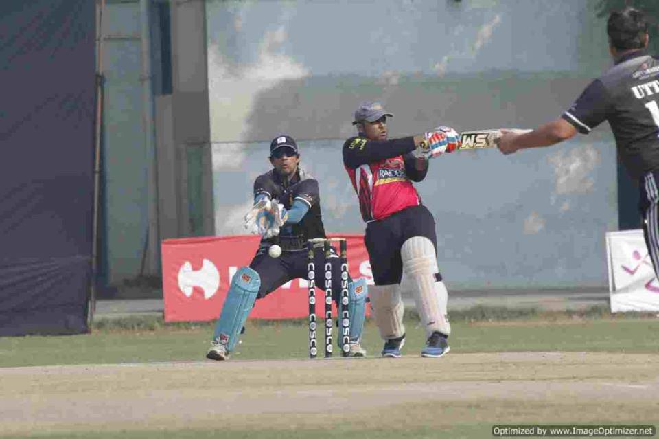 Final - Doxa Knights vs Doxa Raiders<br>
1st Innings -> Doxa Knights -  110/10 in 19.2 overs<br>
2nd Innings -> Doxa Raiders - 130/10 in 19.5 overs<br>
<br>
The Raiders batted first. They had a relatively decent start of the innings, with both their openers Mandeep Singh Rekhi and Ritesh Gupta scoring the 3rd highest and the highest runs in the innings respectively. For the Knights, Ash Gupta and Ajay Kumar both took 3 wickets.<br>
<br>
In the Knights' innings, Ash Gupta started the innings very well and put 44 runs on the board, but he was not supported by anyone on the other end. Prashant Vijay Kumar tried to resurrect the innings but his innings was short lived. In the end they were bowled out 20 runs short of the target. For the Raiders, Sameer Chaudhry took 4 wickets and Shourya Gopal took 3 wickets to help them lift the title.<br>
<br>
- Delhi Test House Man of the Match : Anshuman Gupta (Ash Gupta)<br>
- HAVELLS Maximum Sixes : Karan Trivedi<br>
- Hello Rice Best Fielder : Tarundeep Singh Kohli and Shourya Gopal<br>
- Supa Corn Maximum Wickets : Sameer Chaudhry<br>
- Injla Economical Bowler : Ajay Kumar<br>
<br>
With an astounding performance in the final, Ash Gupta took the top spot in the Top All-round performers with a total of 593 points (333 batting points, 190 Bowling Points and 70 Fielding Points).<br>
<br>
In the top Batsmen stats too, Ash Gupta took over as the best batsman in the tournament with 172 runs in tournament and highest number of 4's with 24. <br>
<br>
In the top bowlers stat, with a brilliant performance in the final, Sameer Chaudhry took over as the best bowler of the tournament. By the end, he had 12 wickets to his name with an economy of 5.08.<br>
<br>
This is it folks. We hope to serve you again in the future. Till then, keep bragging about your statistics among your friends and family.