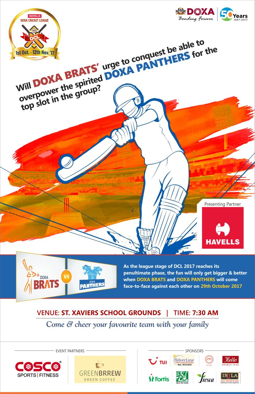 DOXA Brats won the match by 24 runs.