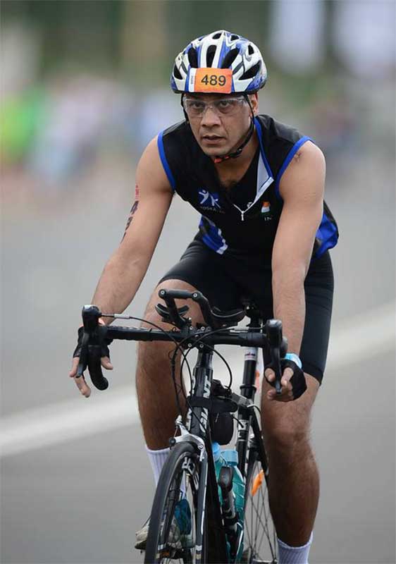 Pankaj Seth represented India in Colombo Ironman 70.3 & successfully completed it. He was ranked 4 in all 2018 Ironman 70.3.