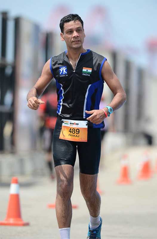 Pankaj Seth represented India in Colombo Ironman 70.3 & successfully completed it. He was ranked 4 in all 2018 Ironman 70.3.