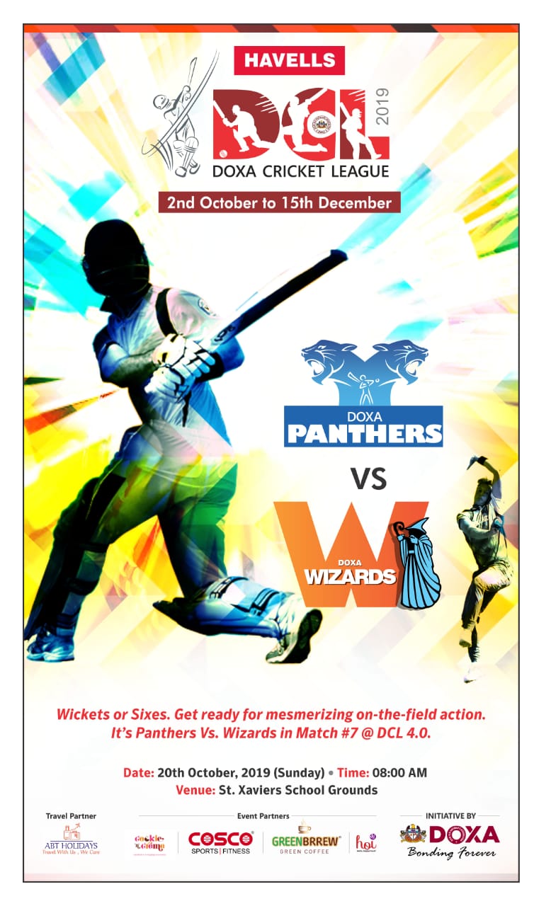 Doxa Cricket League (DCL) 2019 (2nd October to 15th December)