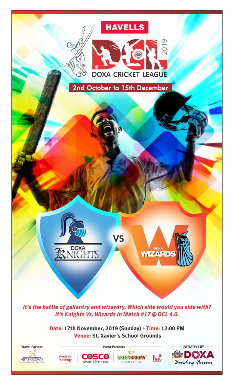 Match 17 - DOXA Knights vs DOXA Wizards - DCL 2019 (17th Nov, 2019)