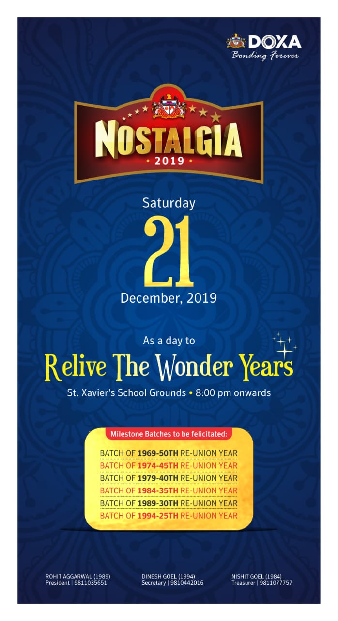 Annual DOXA Dinner - 21st Dec, 2019