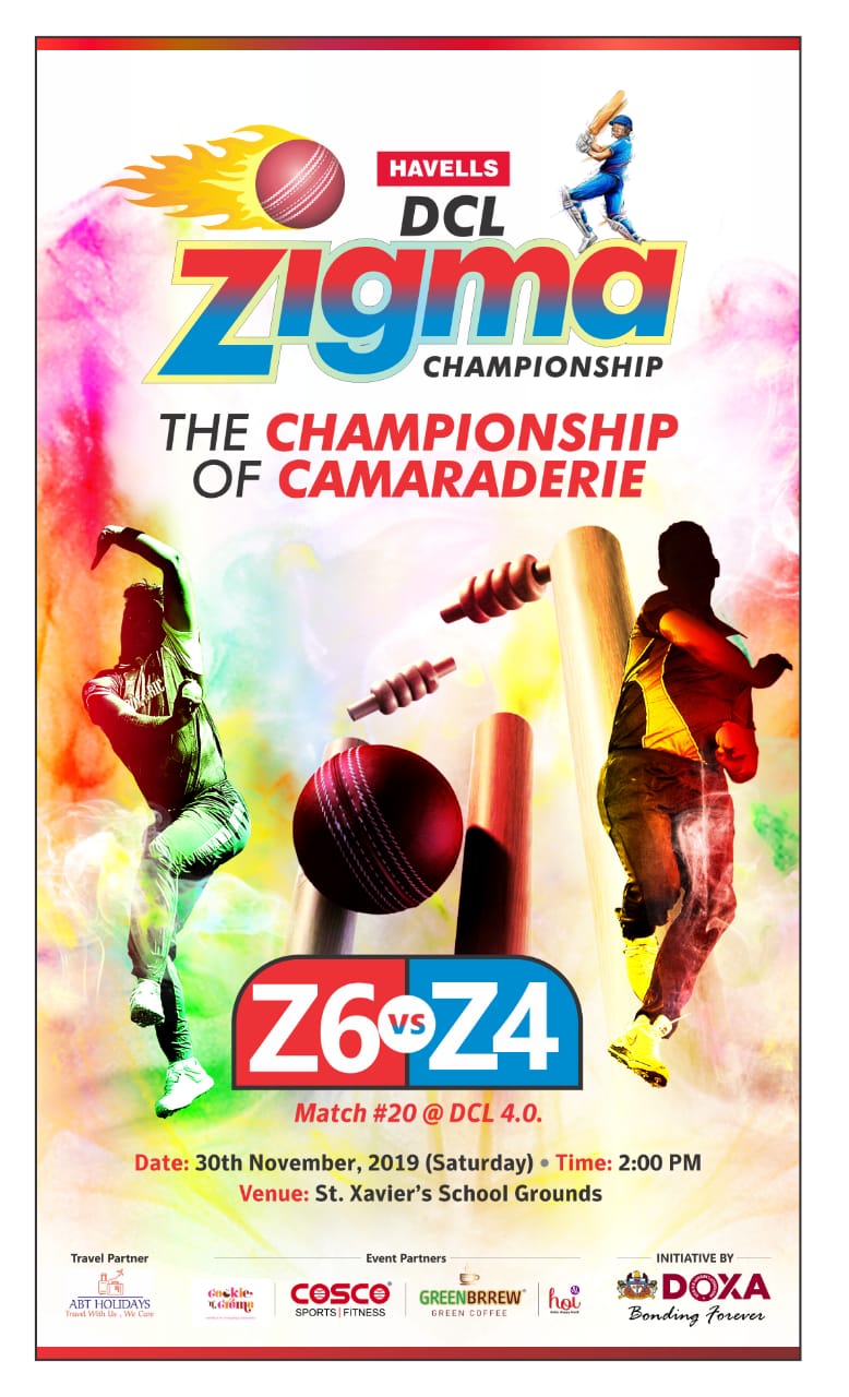 Match 20 - DOXA Z6 vs DOXA Z4 - DCL Zigma Championship 2019 (30th Nov, 2019)