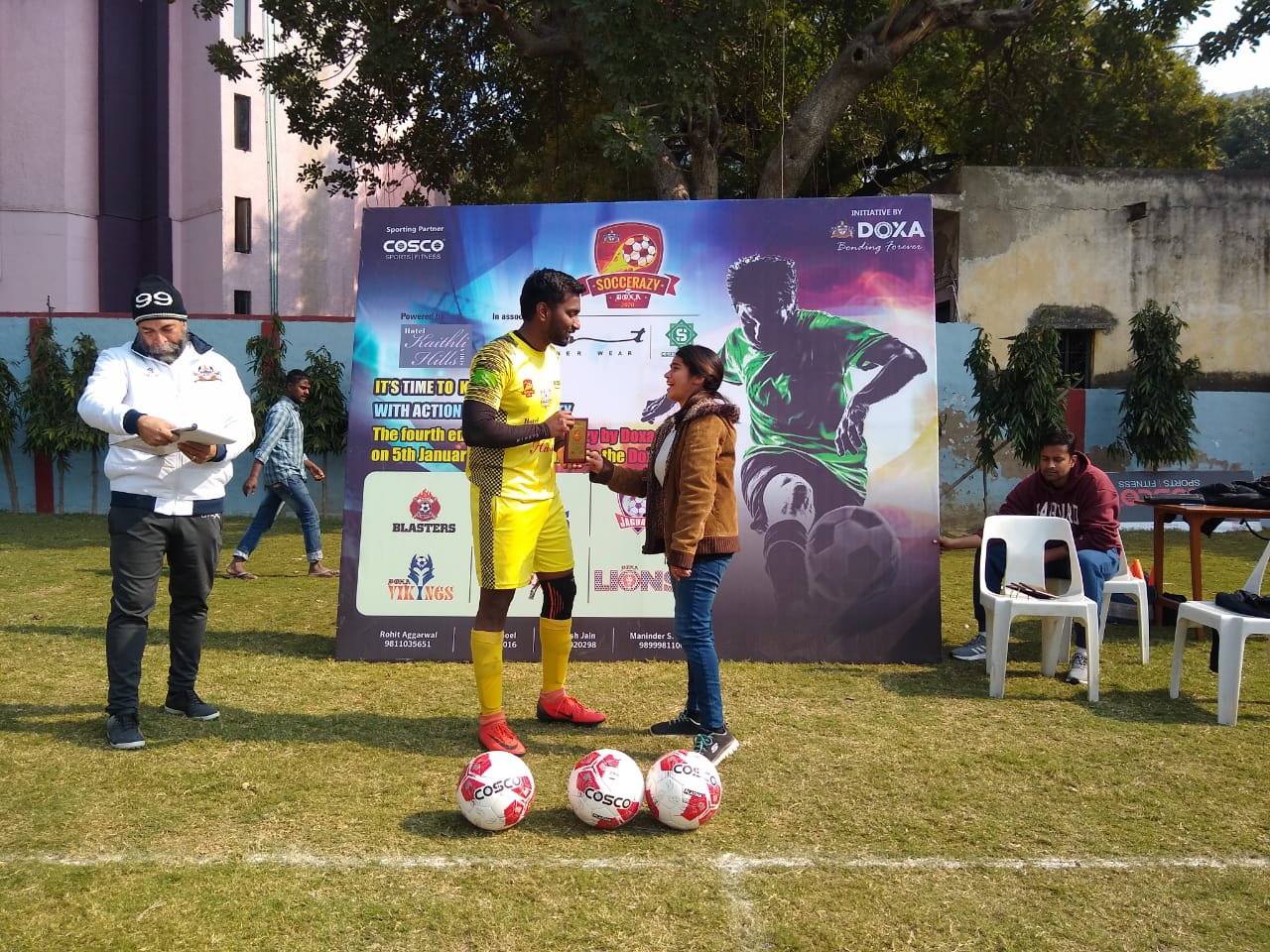 Soccerazy kicks off 4th Edition - Day 4 - 26th Jan, 2020<br>
<br>
Day 4 of the action packed league..<br>
<br>
Guaranteed excitement on & off the field!