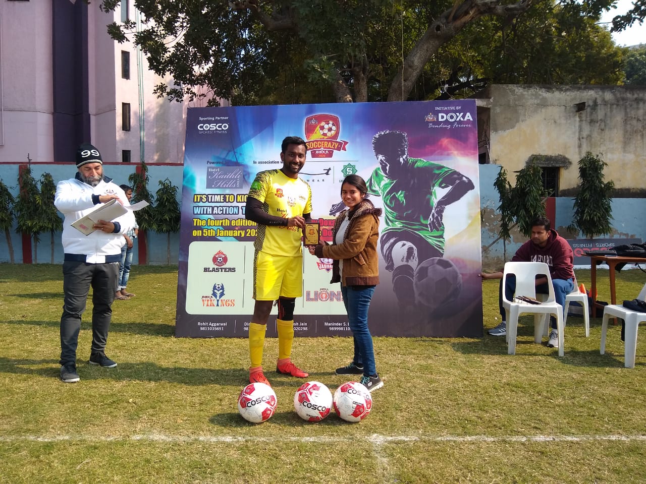 Soccerazy kicks off 4th Edition - Day 4 - 26th Jan, 2020<br>
<br>
Day 4 of the action packed league..<br>
<br>
Guaranteed excitement on & off the field!